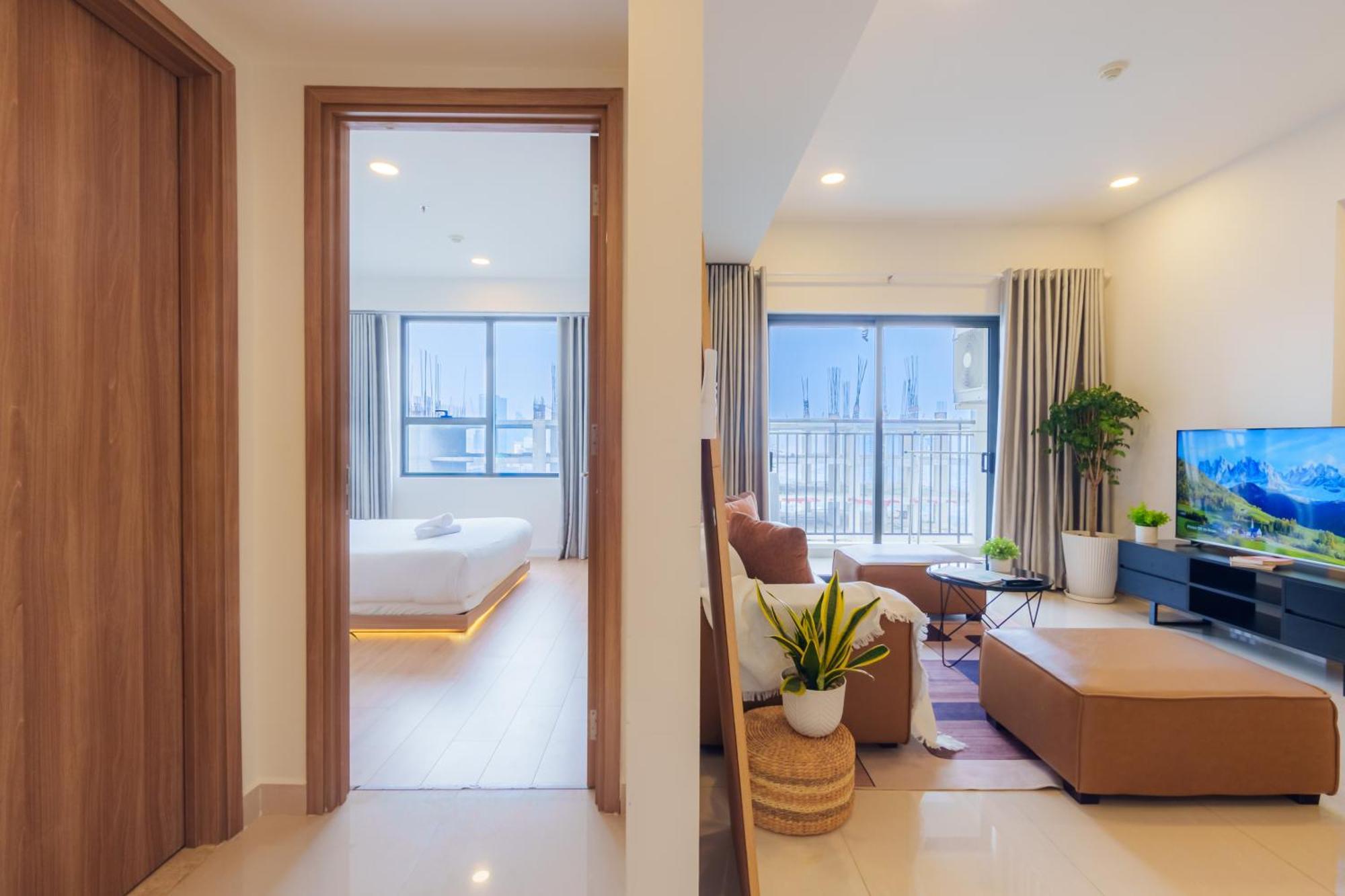 Soho Residence - Serviced Apartment โฮจิมินห์ซิตี้ ภายนอก รูปภาพ